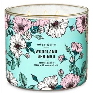 Bath and Body Works Woodland Springs 3-wick Candle